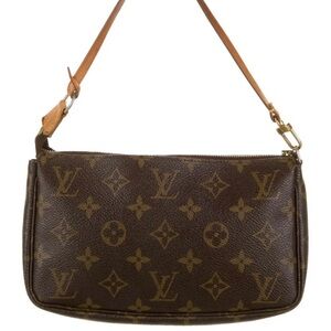 Louis Vuitton Dark Brown Monogram Shoulder Bag